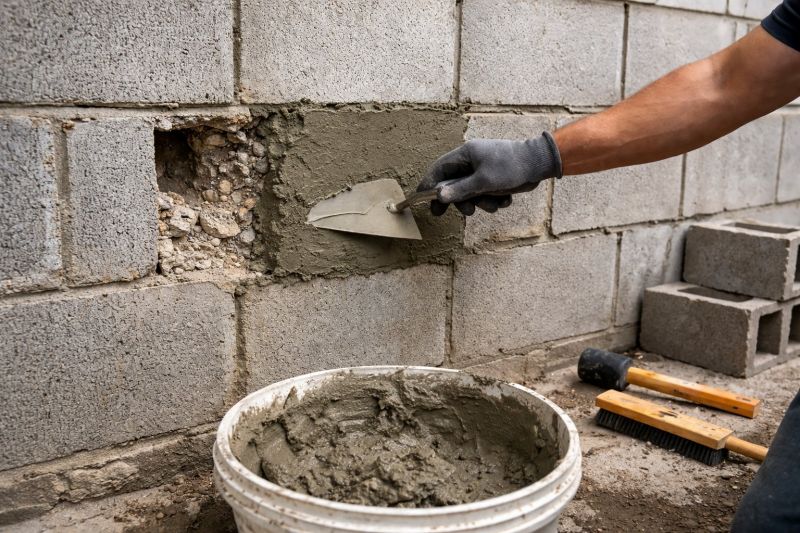 Block Wall Repair in Chattanooga, TN