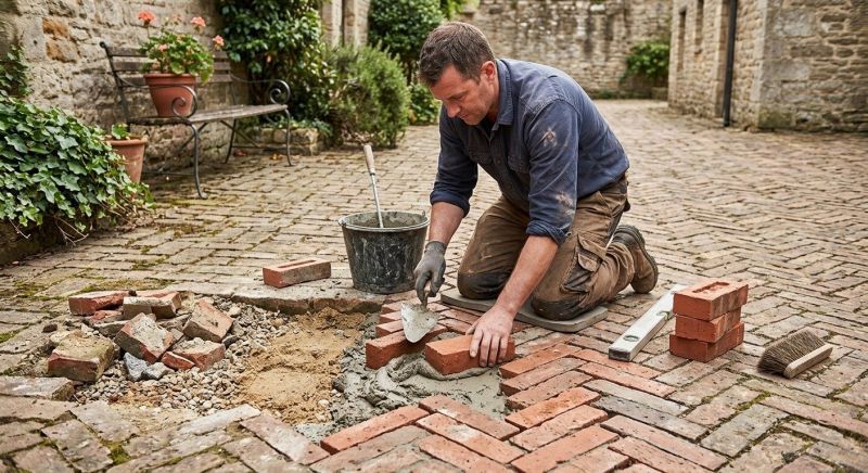 Brick Flatwork Repair in Cleveland, TN