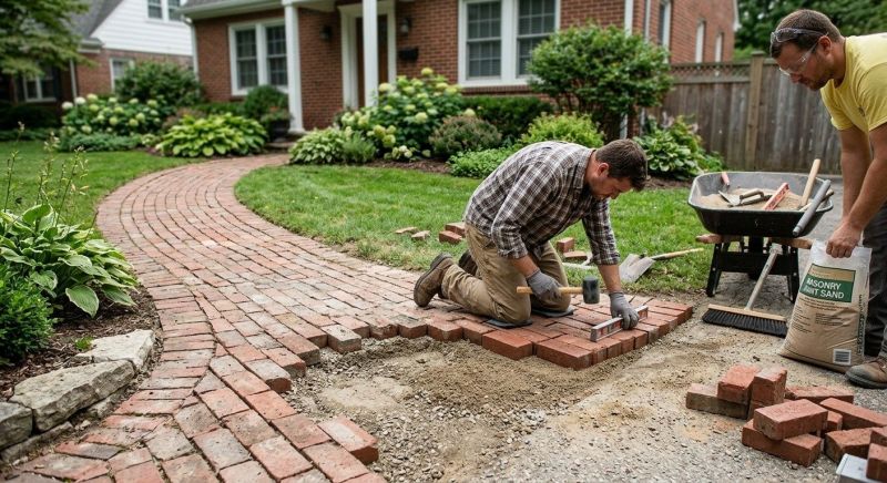 Brick Flatwork Repair in Walker County, GA