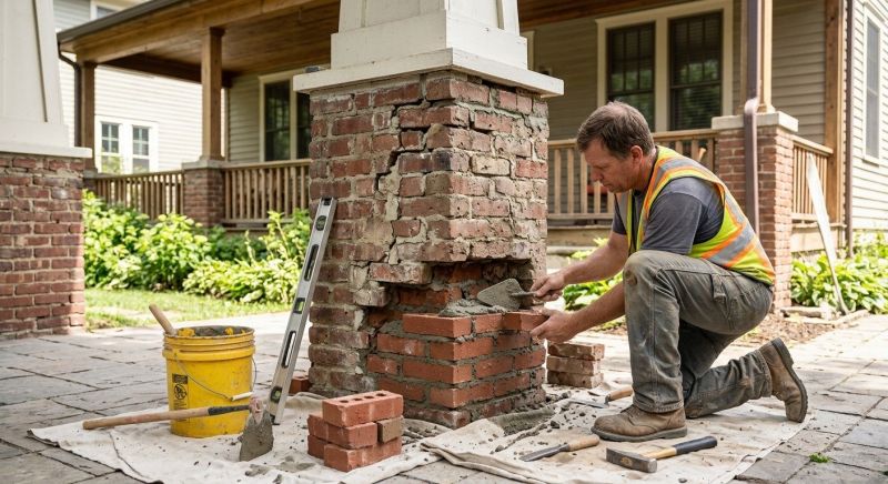 Brick Restoration in Rossville, GA