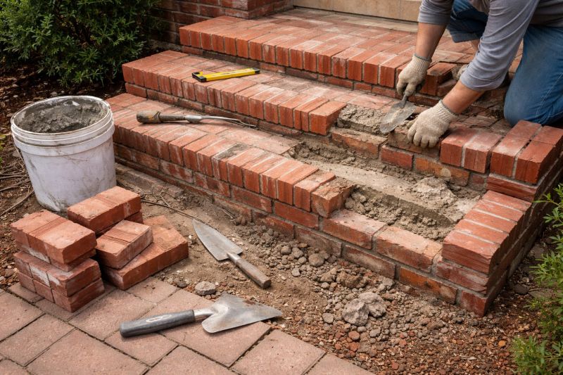 Brick Stairs Repair in Sequatchie County, TN