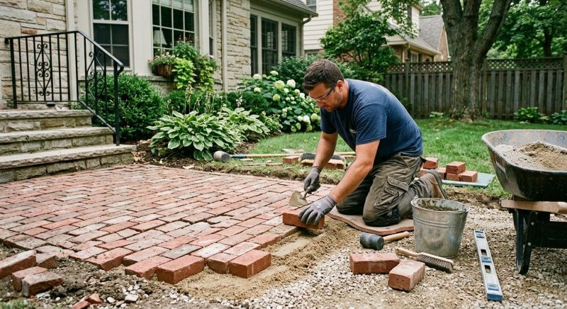 Brick Stoop Repair in Chattanooga, TN