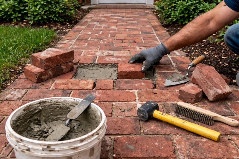 Brick Stoop Repair in Chattanooga, TN