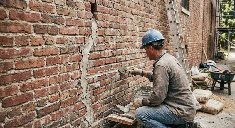 Brick Wall Repair in Cleveland, TN