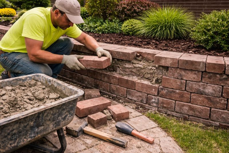 Brick Wall Repair in Ooltewah, TN