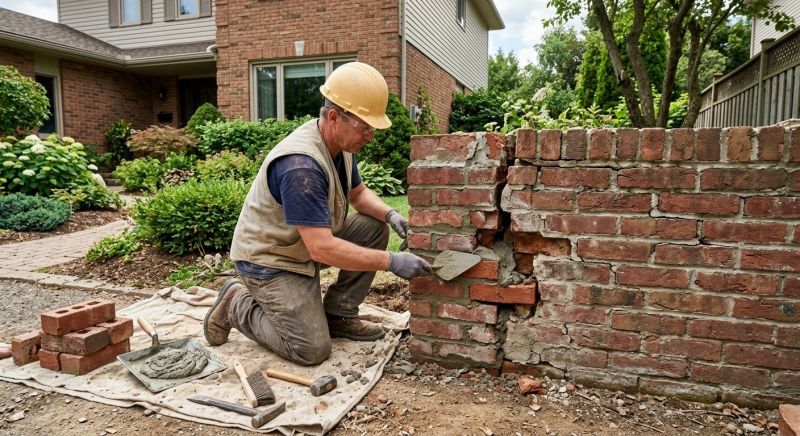 Brick Wall Repair in Ringgold, GA