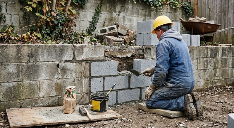 Concrete Block Repair in Soddy Daisy, TN