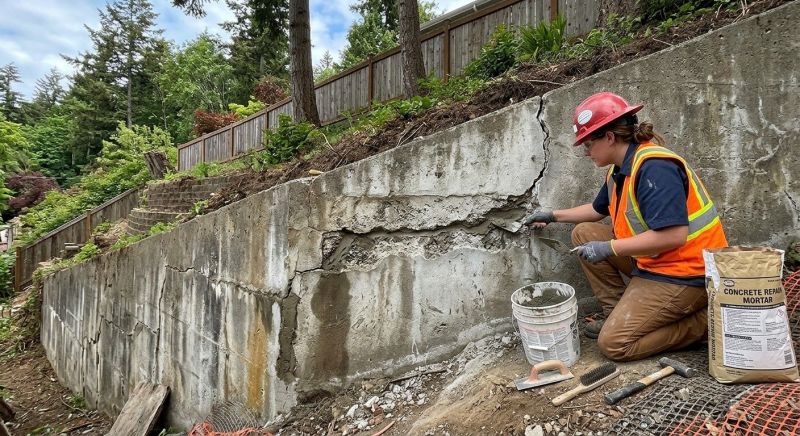 Retaining Wall Repair in Ringgold, GA