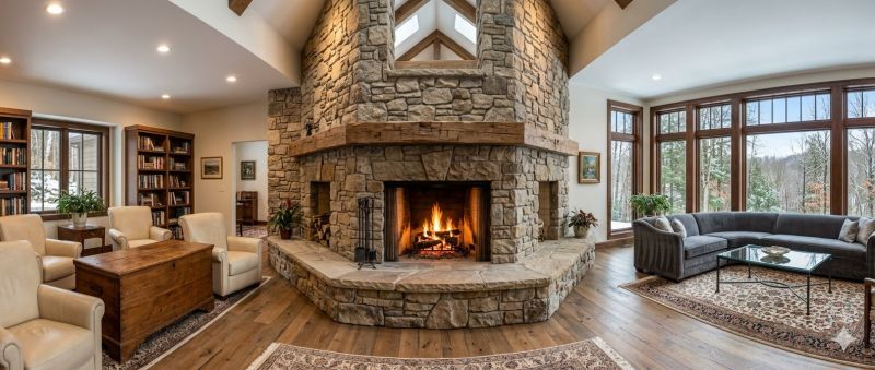 Stone Chimney Installation in Chickamauga, GA