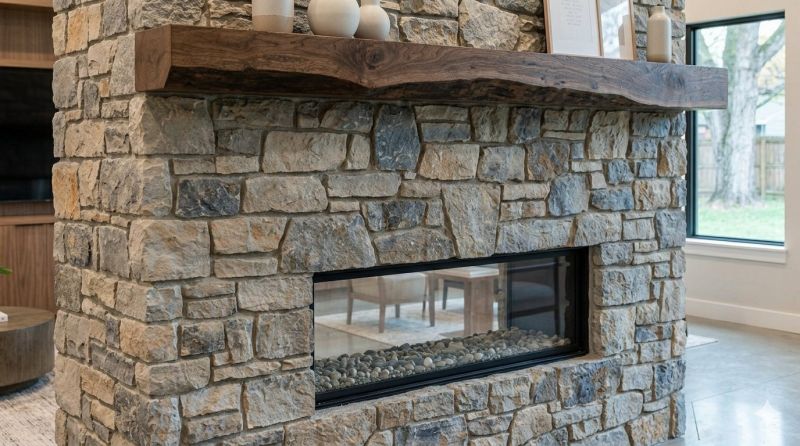 Stone Chimney Installation in Ooltewah, TN