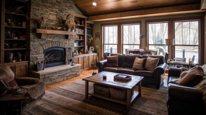 Stone Chimney Installation in Ooltewah, TN